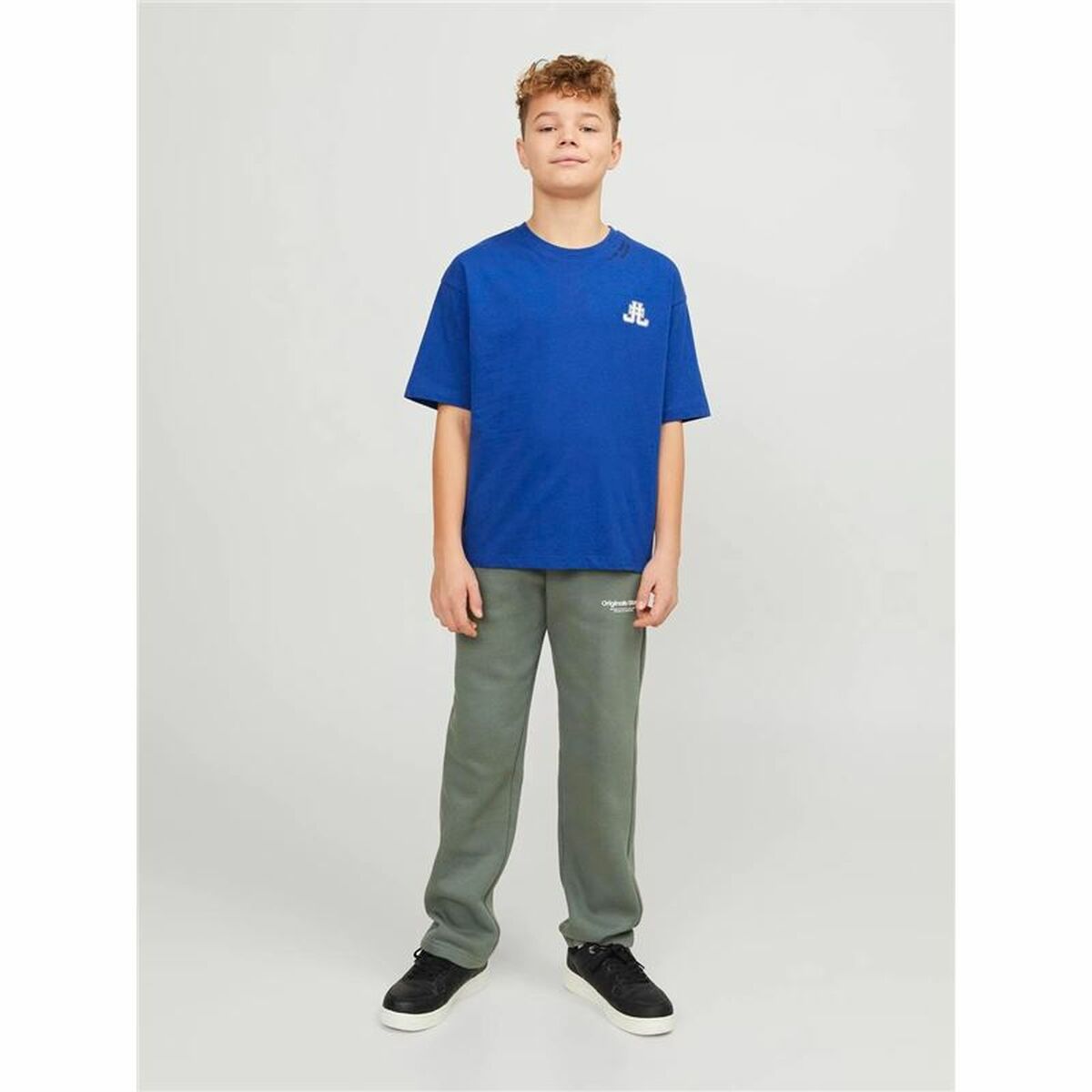 Jack & Jones Jorcole Back Print Baby Short Shireve T-Shirt Navy-6