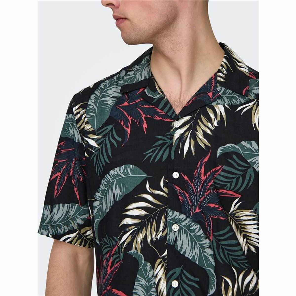 Рубашка Only & Sons Cuba Casual С коротким рукавом-5