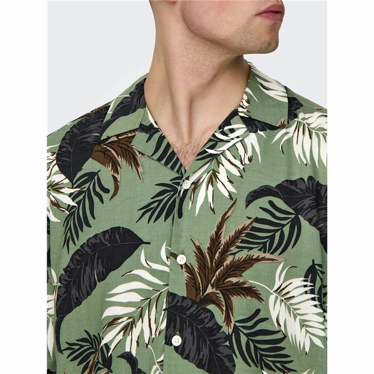 Рубашка Only & Sons Cuba Casual С коротким рукавом-4