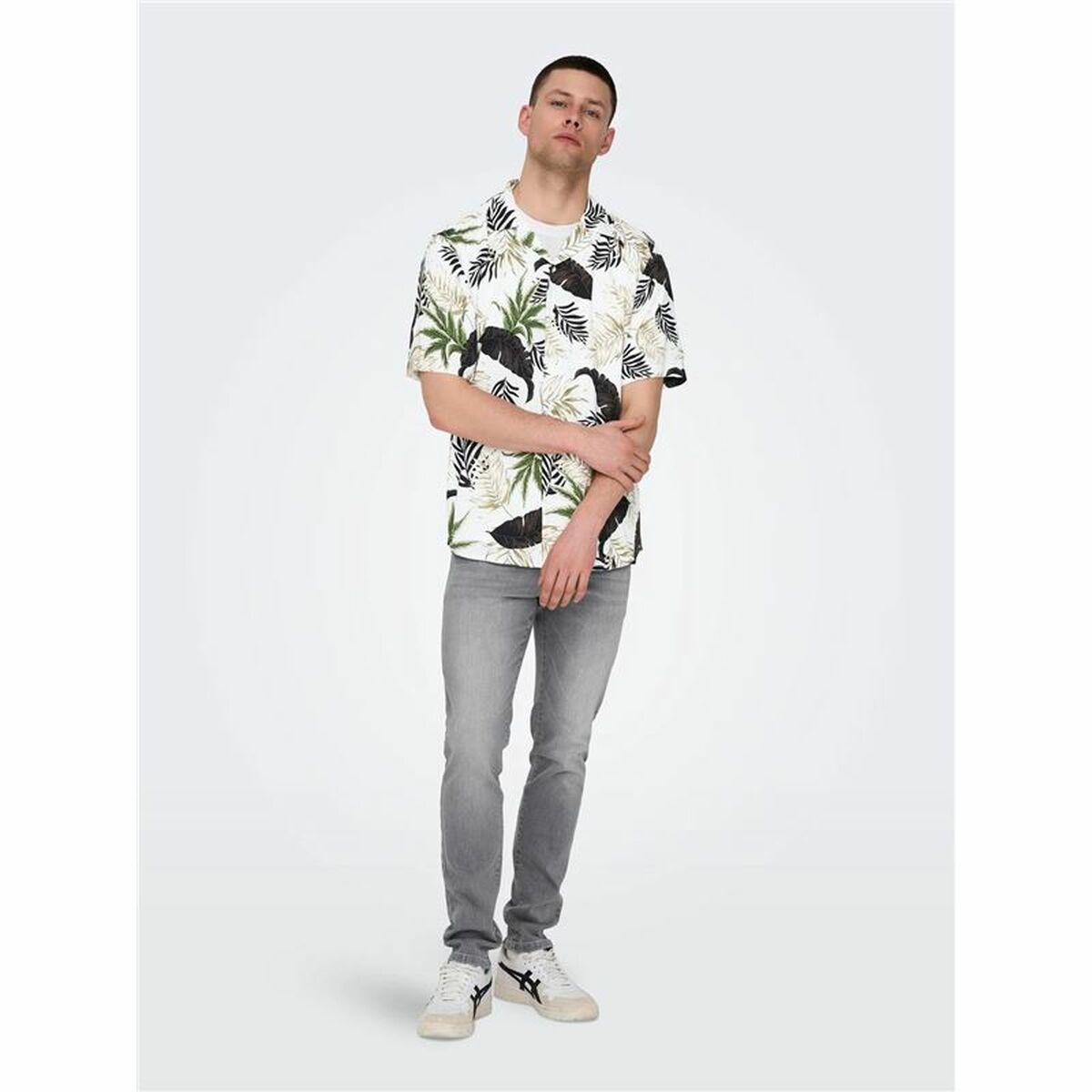 Рубашка Only & Sons Cuba Casual С коротким рукавом-3