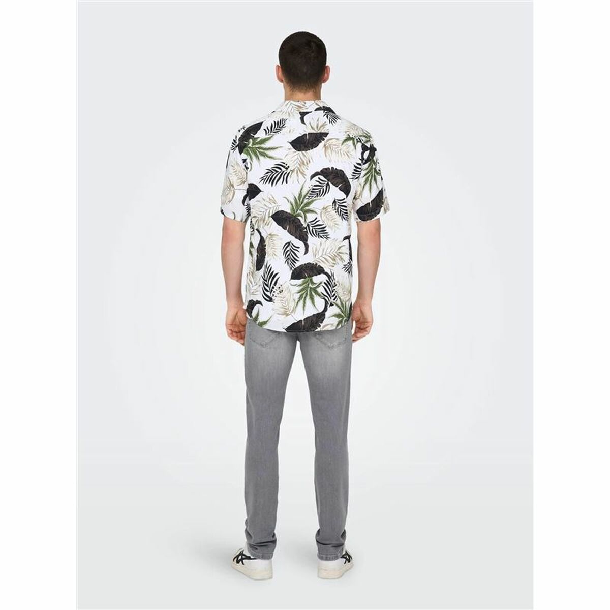 Рубашка Only & Sons Cuba Casual С коротким рукавом-4