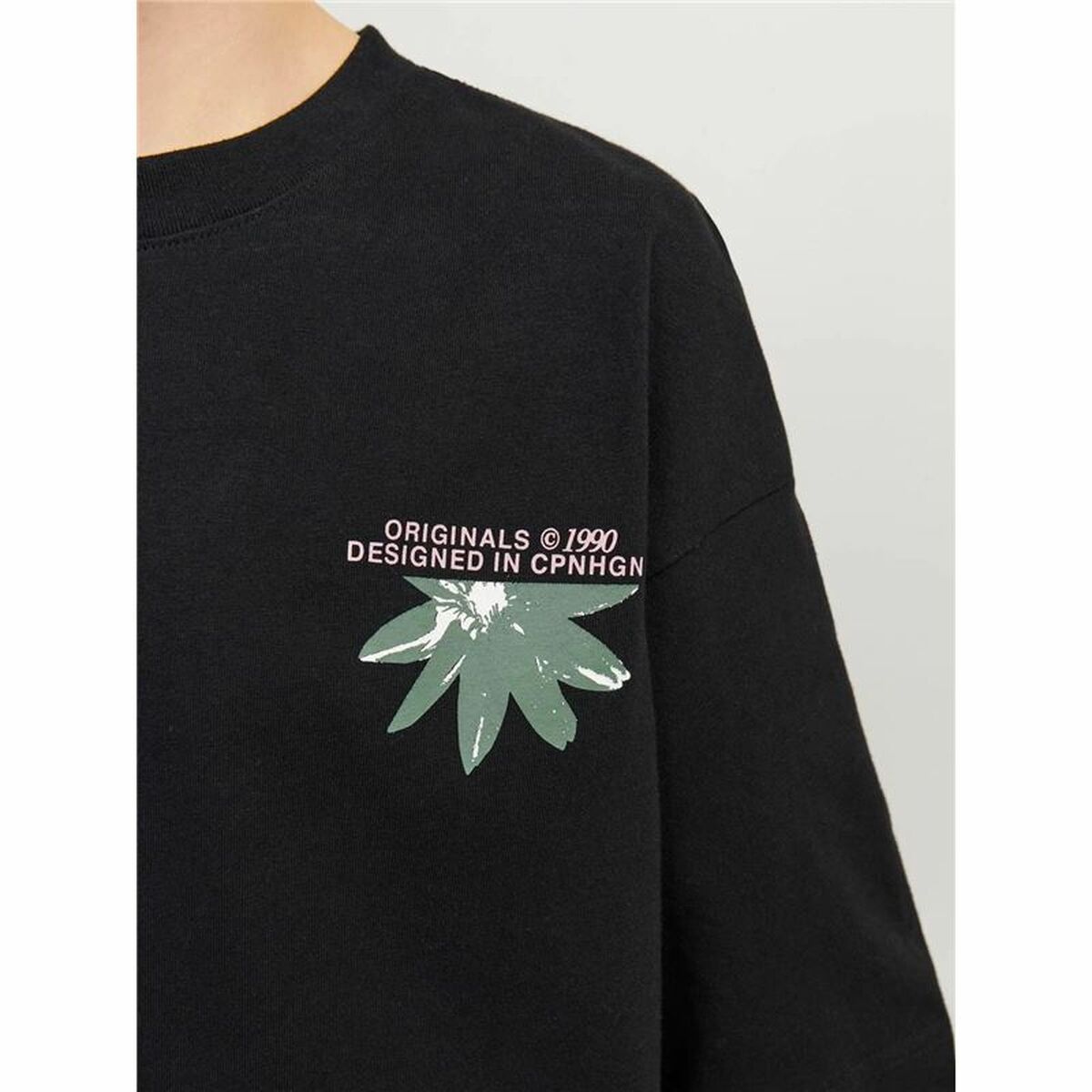 Футболка Jack & Jones tampa Back  Чёрный-5