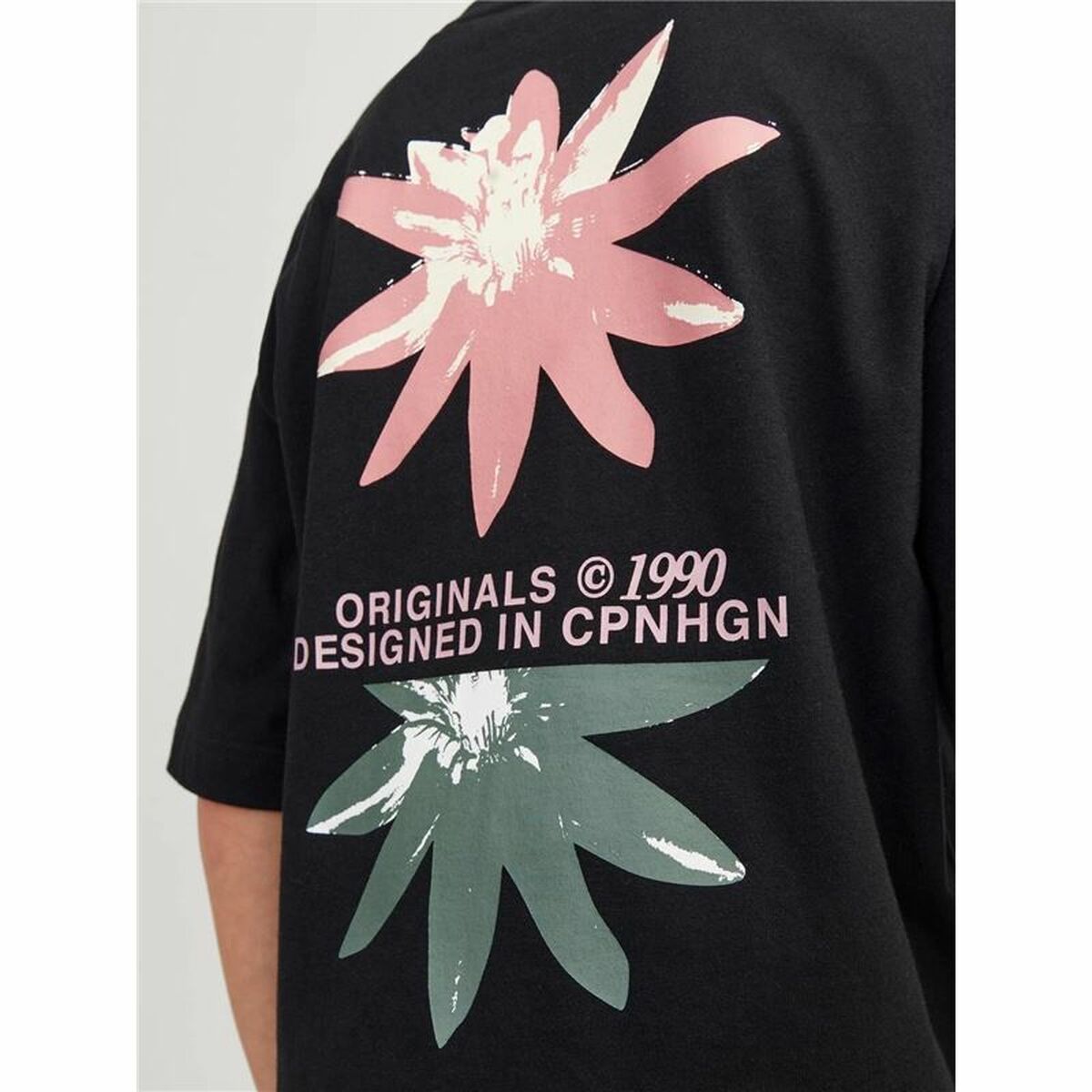 Футболка Jack & Jones tampa Back  Чёрный-6