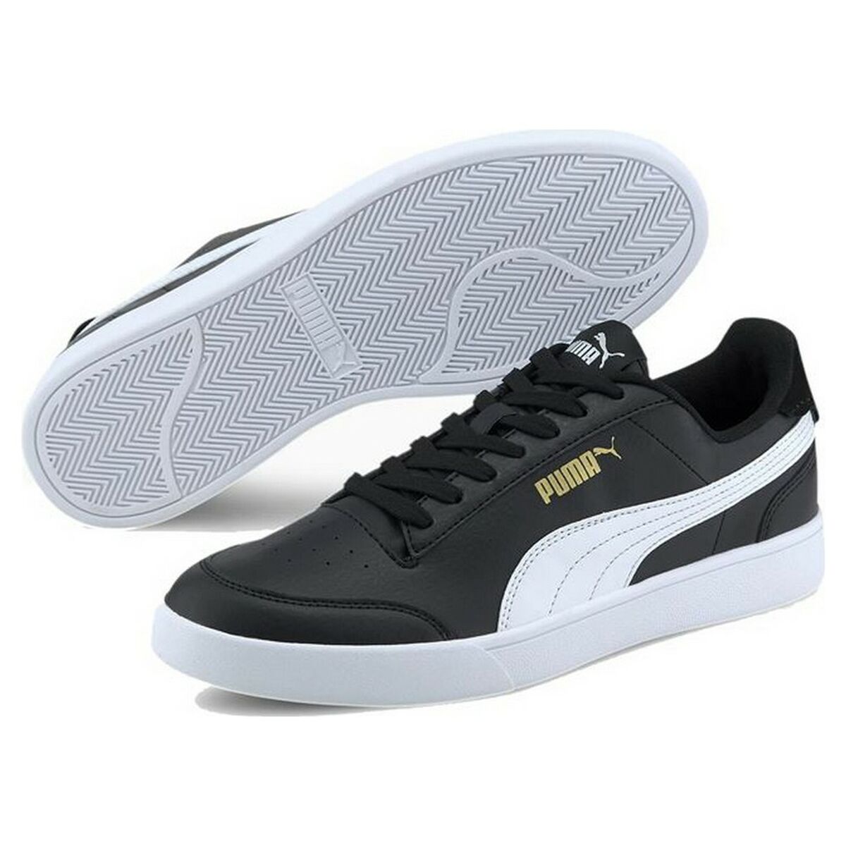Мужские спортивные кроссовки Puma Shuffle Чёрный-3