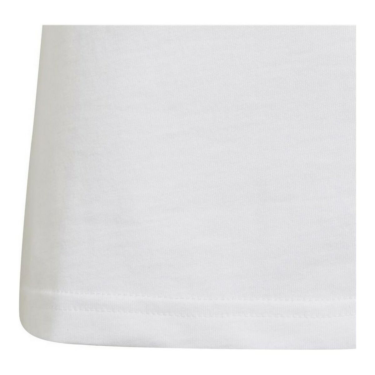 T-shirt à manches courtes pour enfants Adidas Graphic Blanc-4