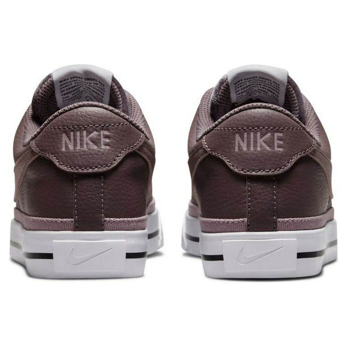 Women's Casual Shoes Nike Court Legacy B W Brown-3