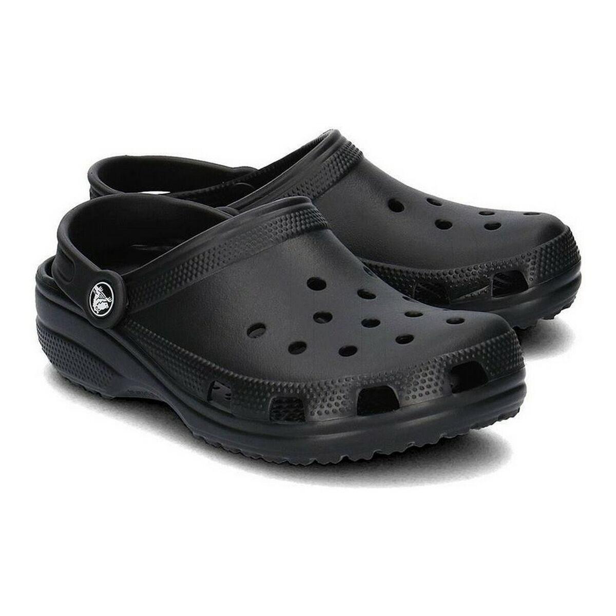 Деревянные башмаки Crocs Classic Чёрный-4