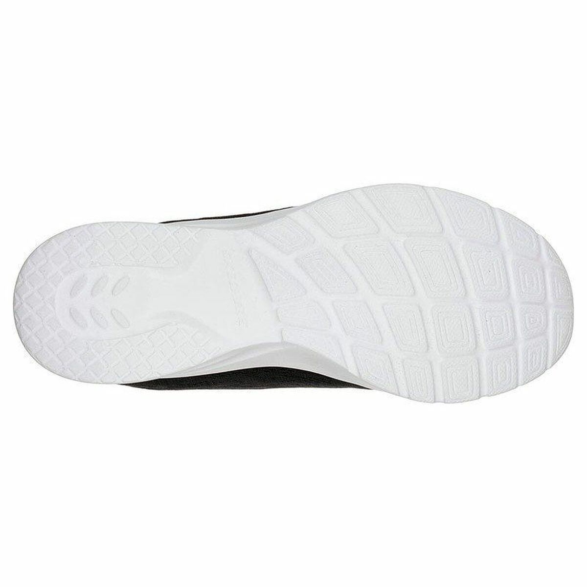 Женские спортивные кроссовки Skechers Floral Mesh Lace Up Чёрный-4