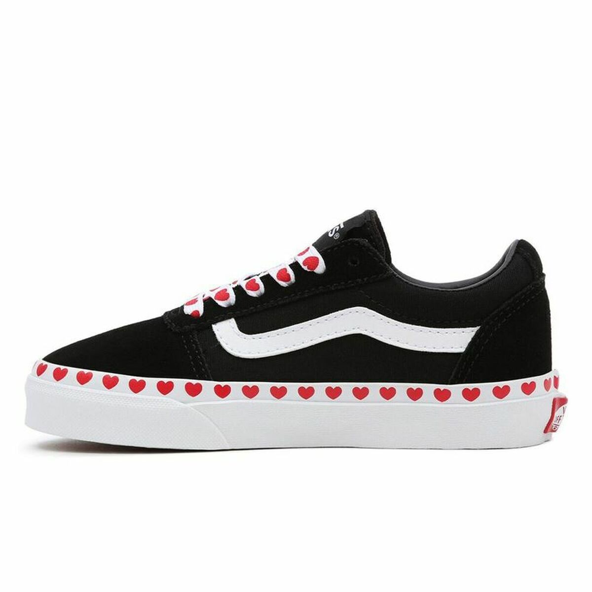 Freizeitschuhe Kinder Vans Ward Schwarz-3