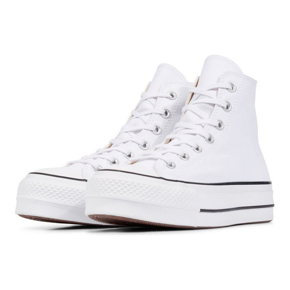 Γυναικεία Casual Shoes Converse All Star Platform High Top White-4