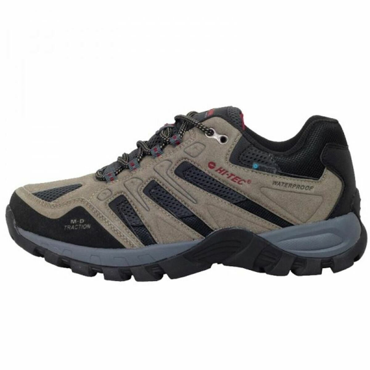 Sapatilhas esportivas masculinas Hi-Tec Torca Low WP Castanho-2