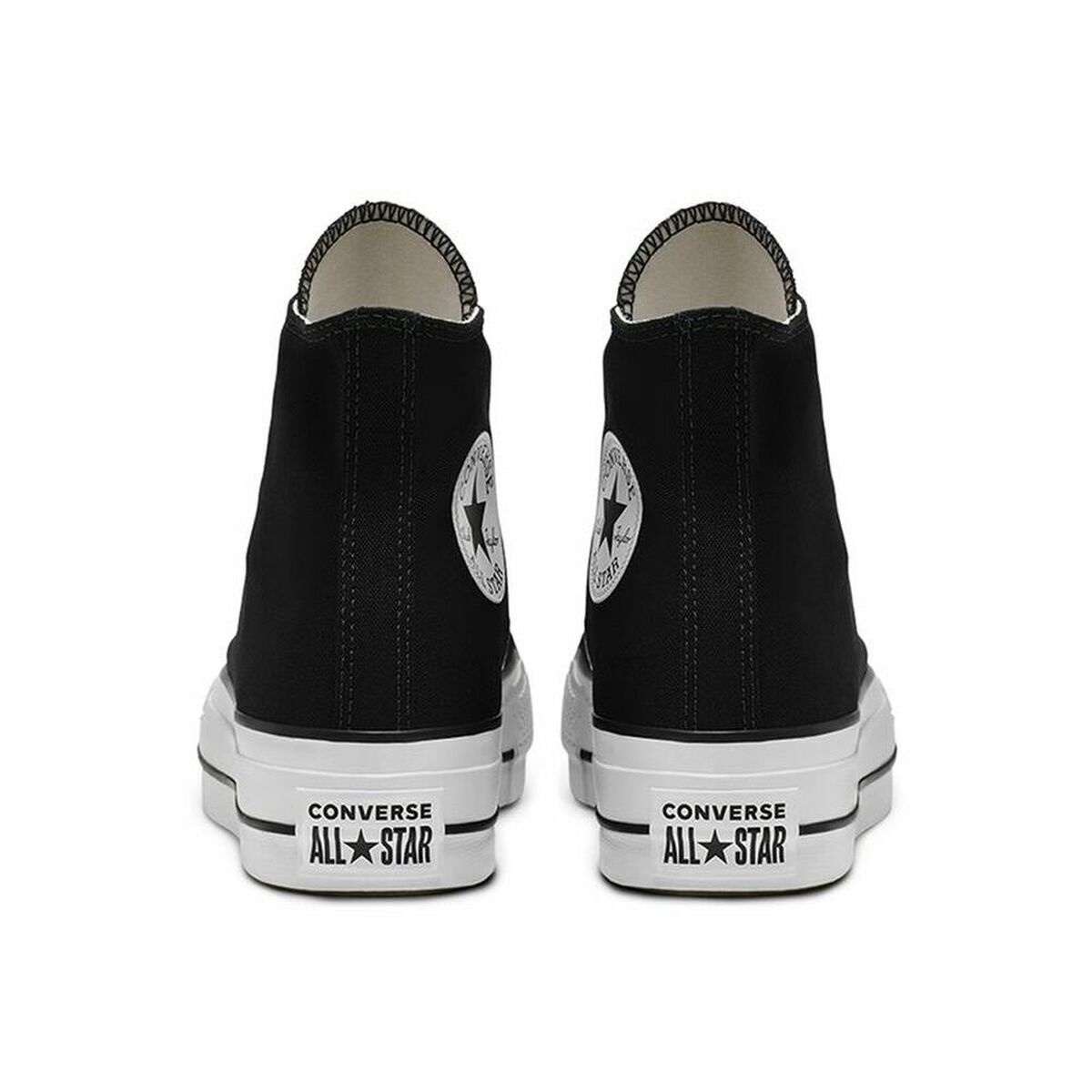 Повседневная обувь женская Converse All Star Platform High Top Чёрный-7