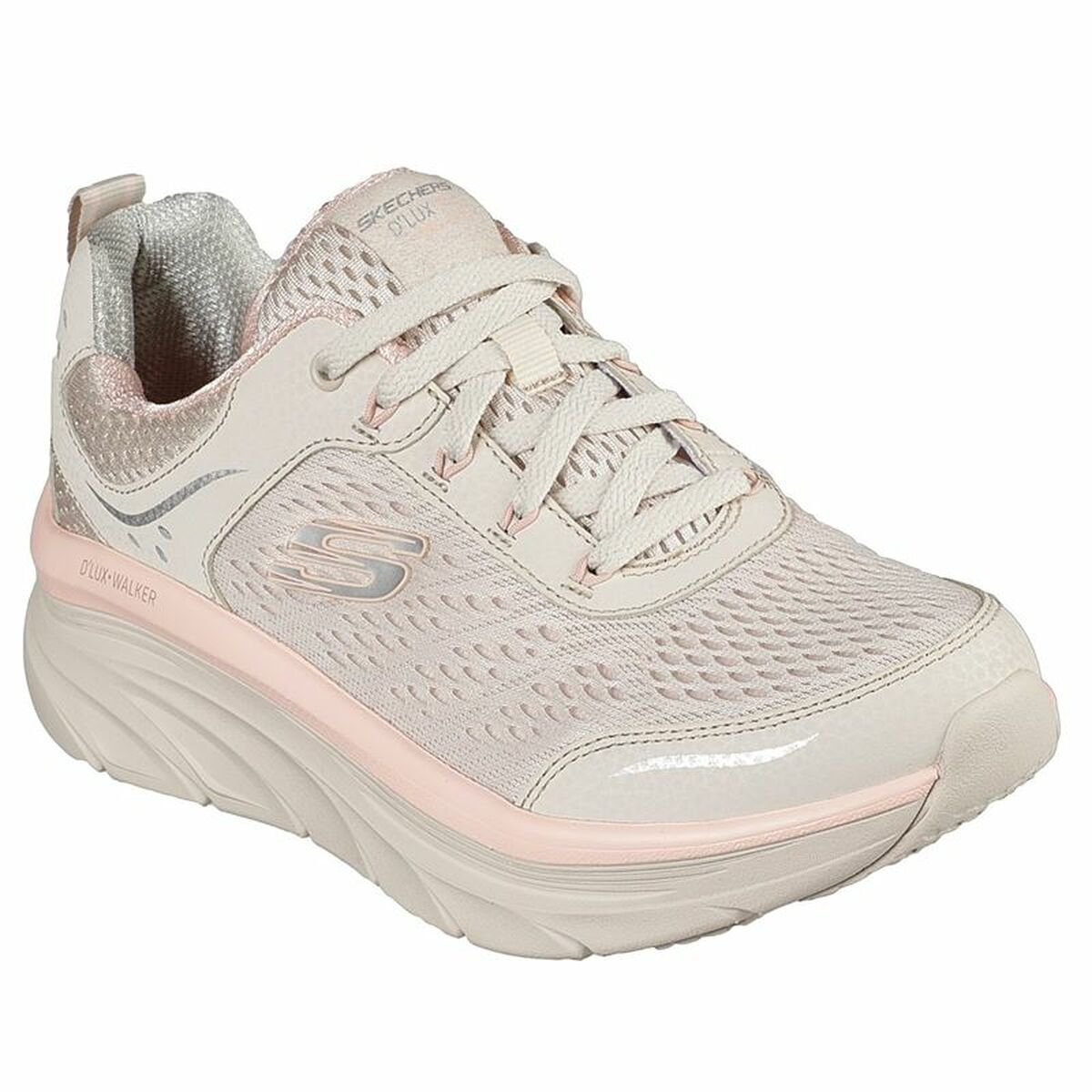 Женские спортивные кроссовки Skechers D´Lux Walker - Infinite Motion Бежевый-3
