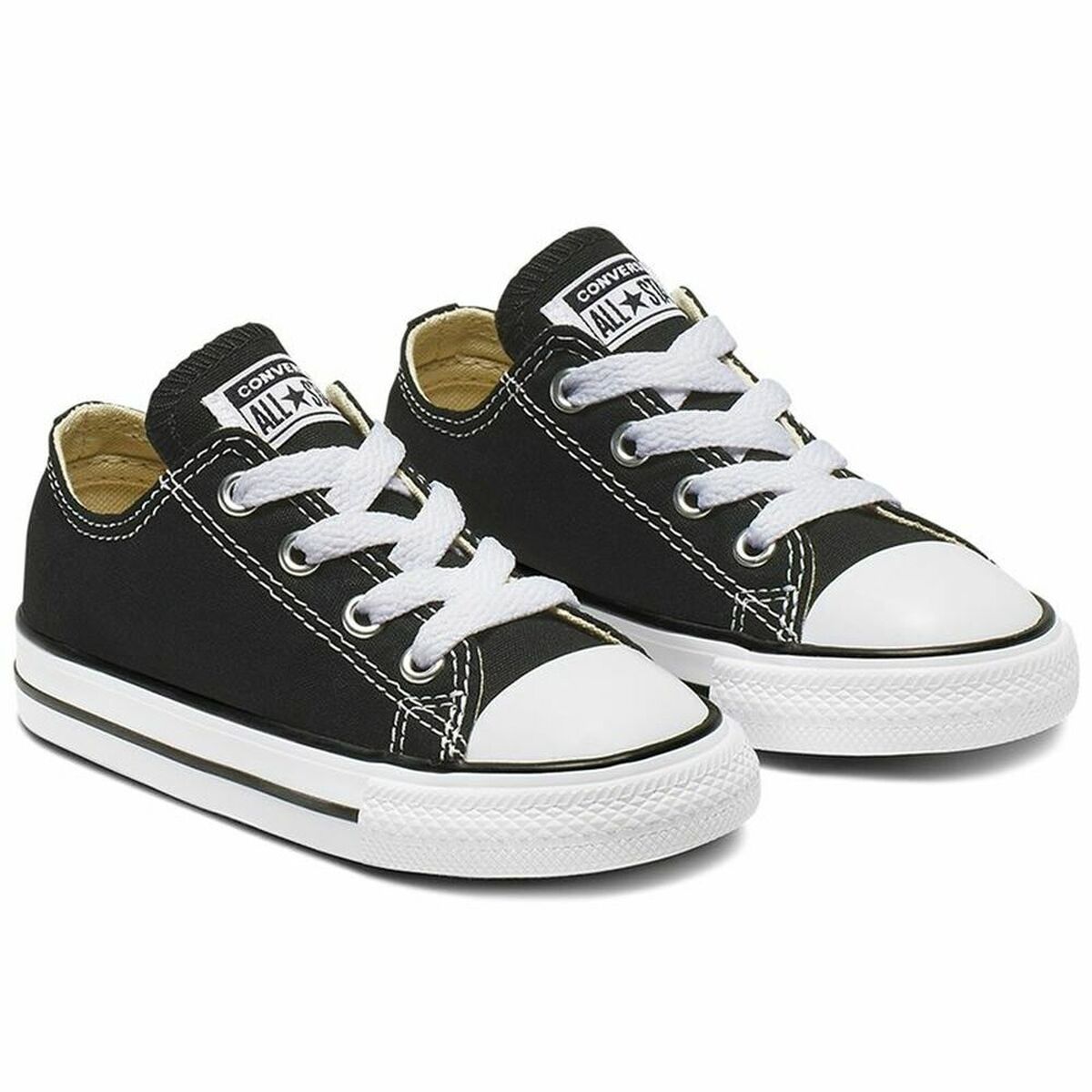 Повседневная обувь детская Converse All Star Classic Low Чёрный-4