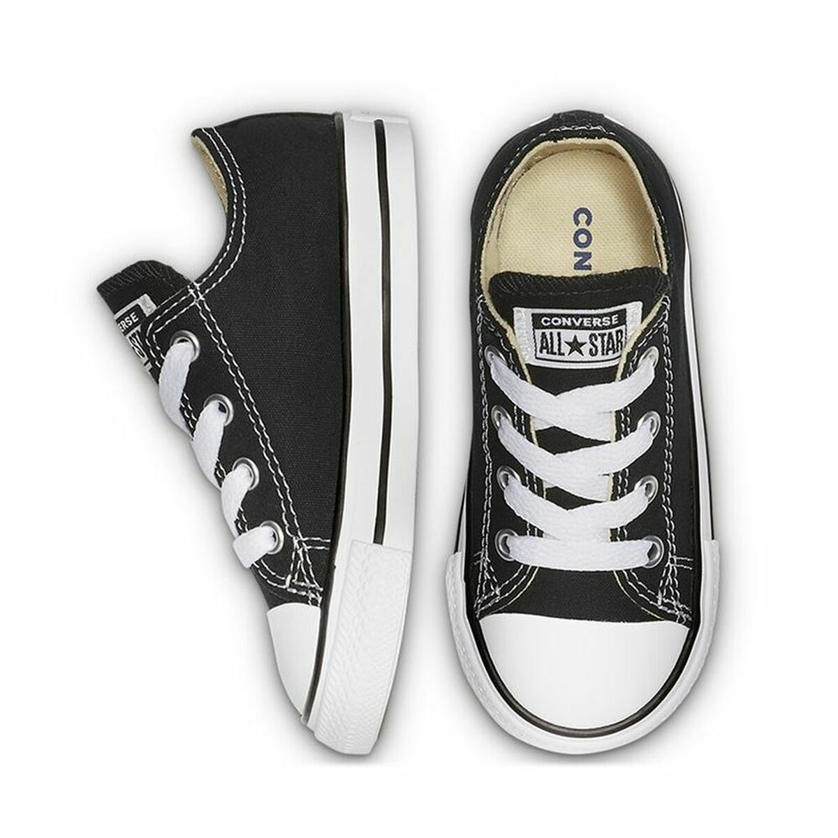 Повседневная обувь детская Converse All Star Classic Low Чёрный-5