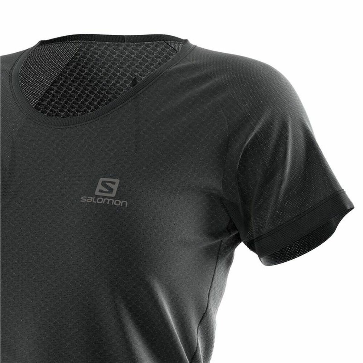 T-shirt à manches courtes femme Salomon Cross Rebel Femme noire-4