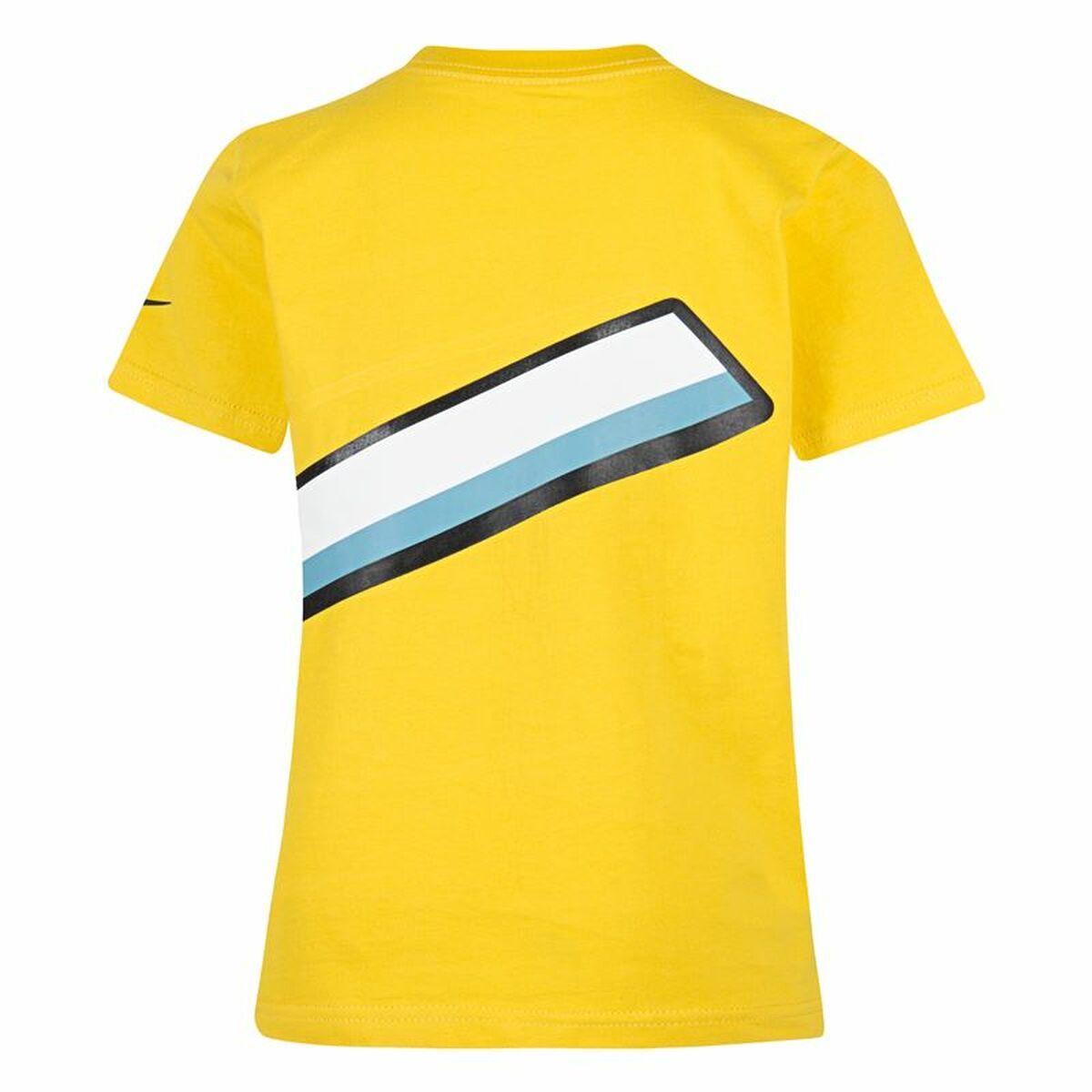 T-shirt à manches courtes Nike Swoosh Knockou Jaune-2