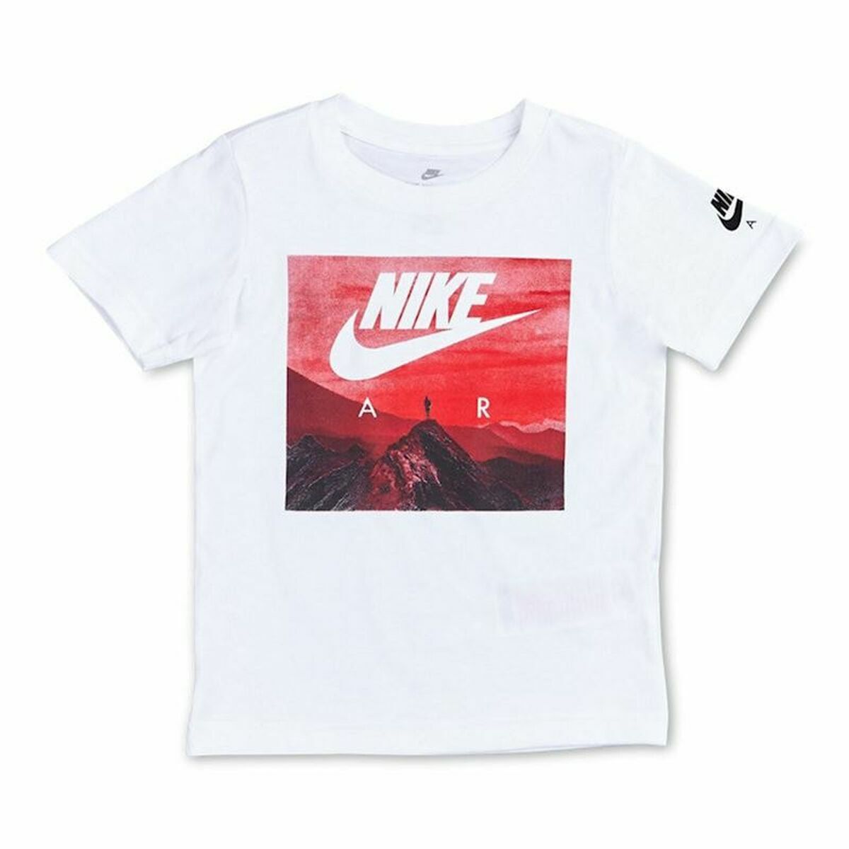 儿童短袖衬衫Nike Air View White