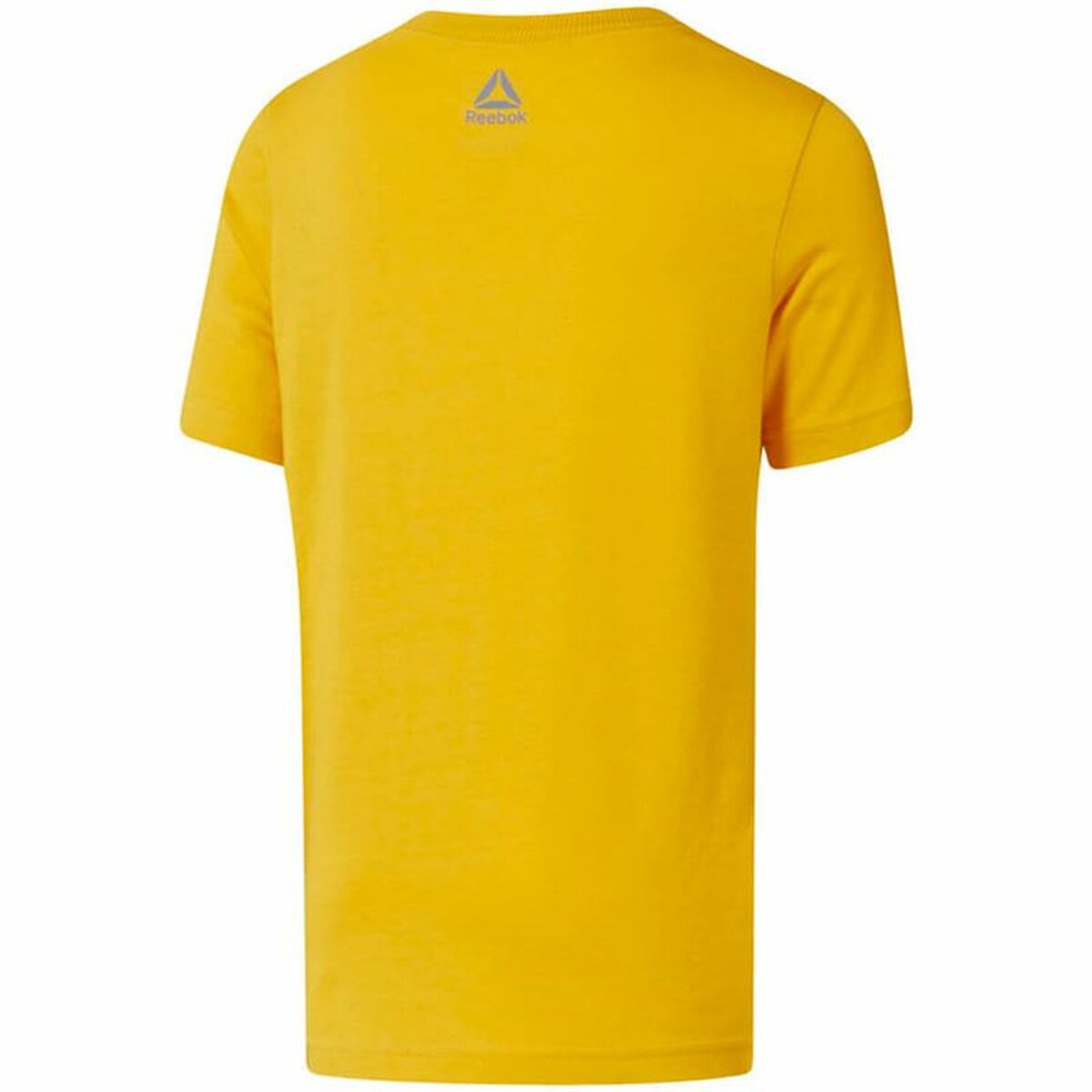 Camisa de manga curta infantil Reebok Eletronal Amarelo-2