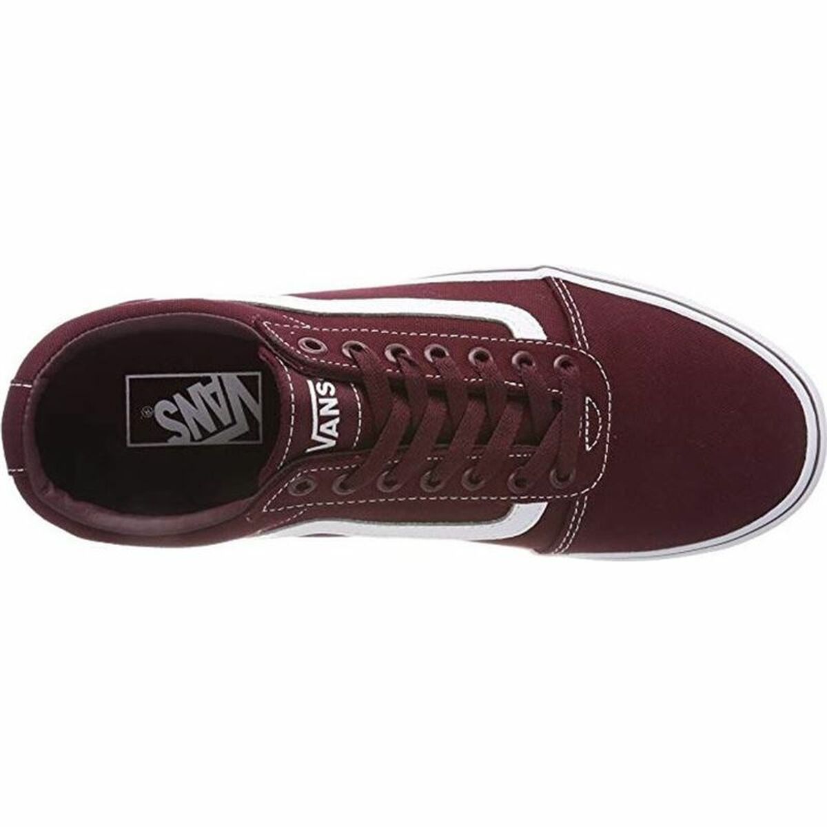 Повседневная обувь мужская Vans Ward MN Темно-красный-4