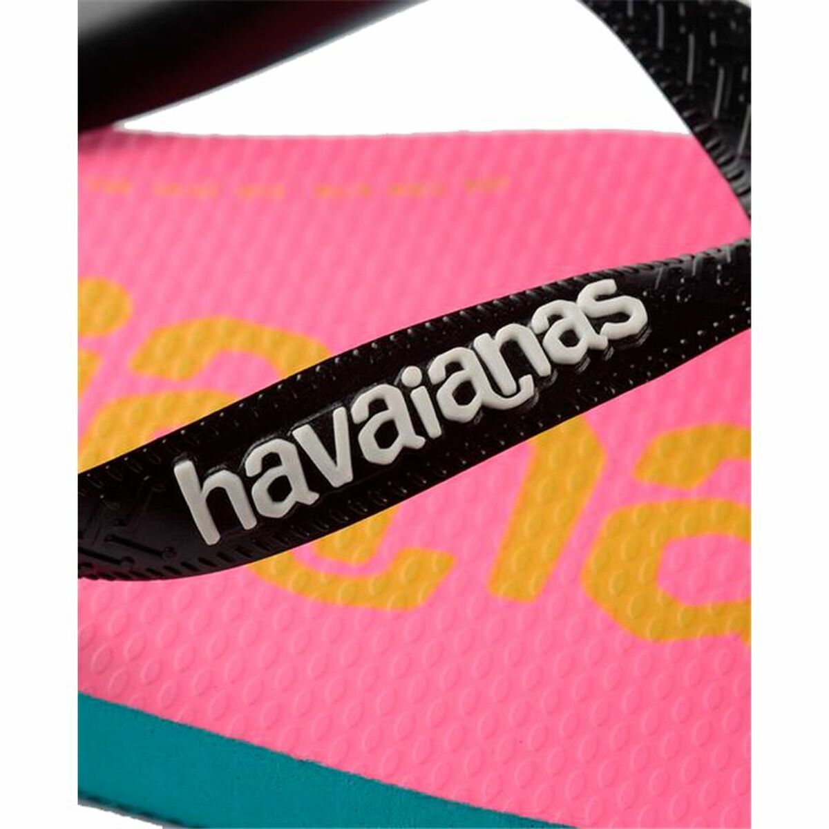 Шлепанцы для женщин Havaianas Top Logomania Синий Розовый-3