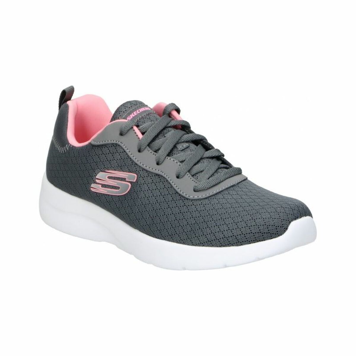 Женские спортивные кроссовки Skechers Diamond Mesh Темно-серый-4