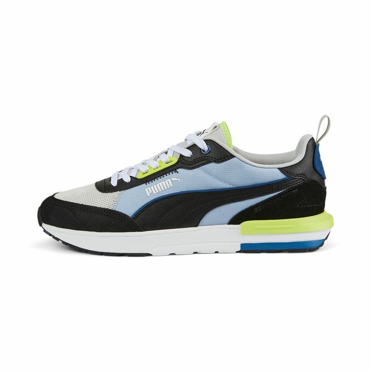 Casual Shoes Men's Puma R22 Blue Yellow