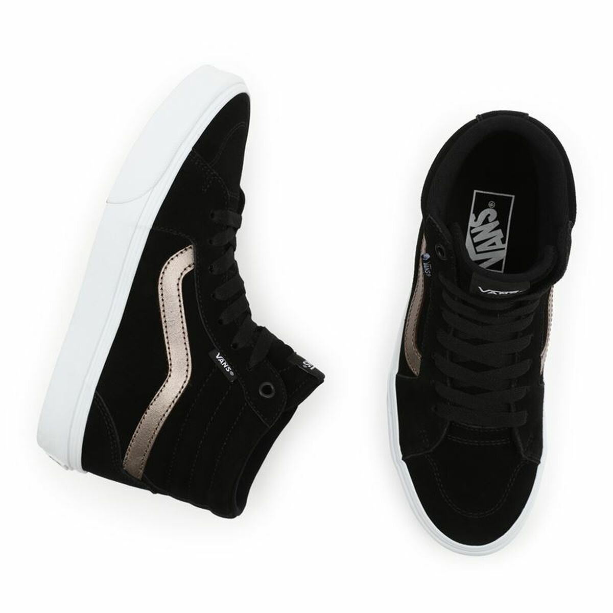Женская повседневная обувь Vans Filmore High Top Чёрный-3