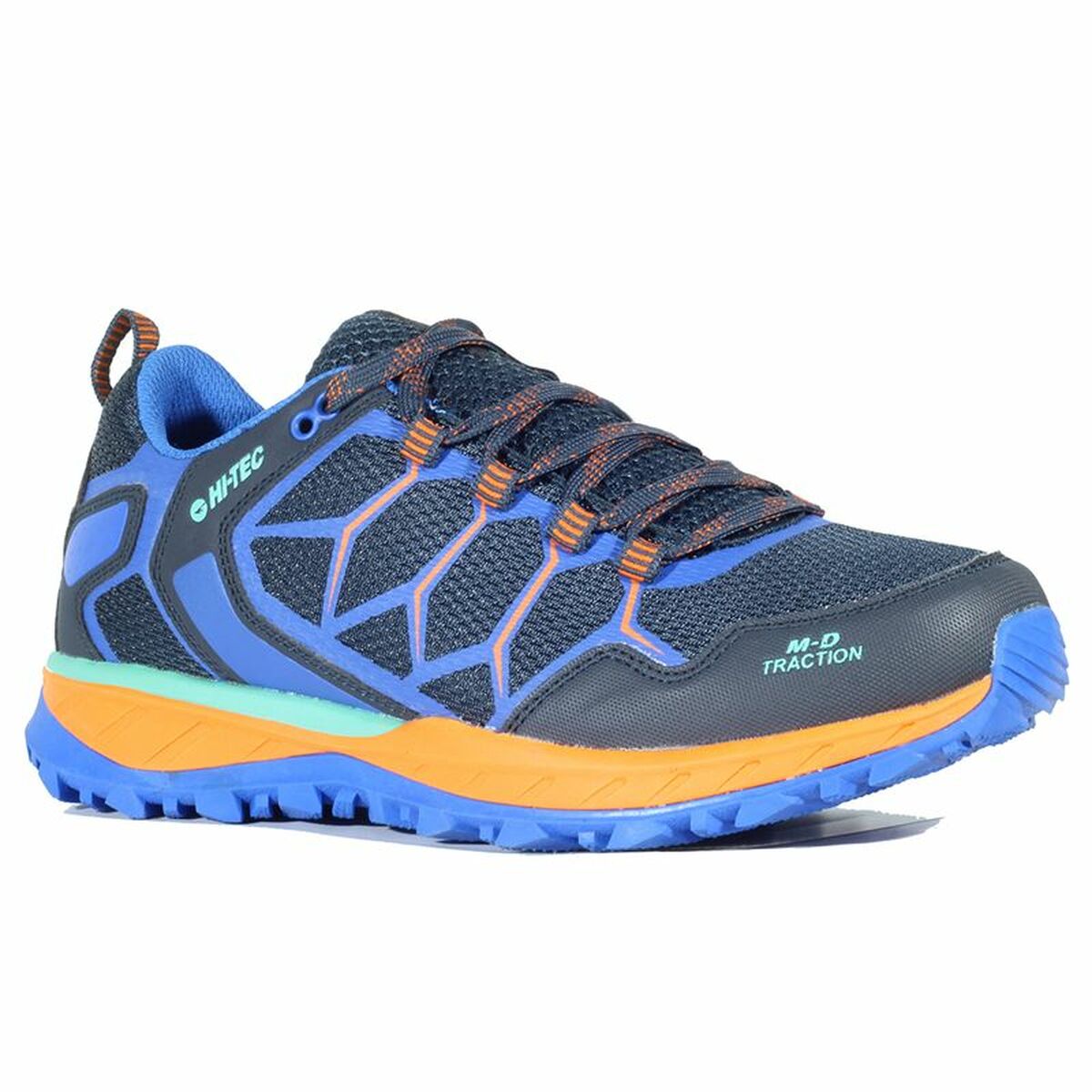 Sapatilhas desportivas masculinas Hi-Tec Ultra Terra Preto Azul-3