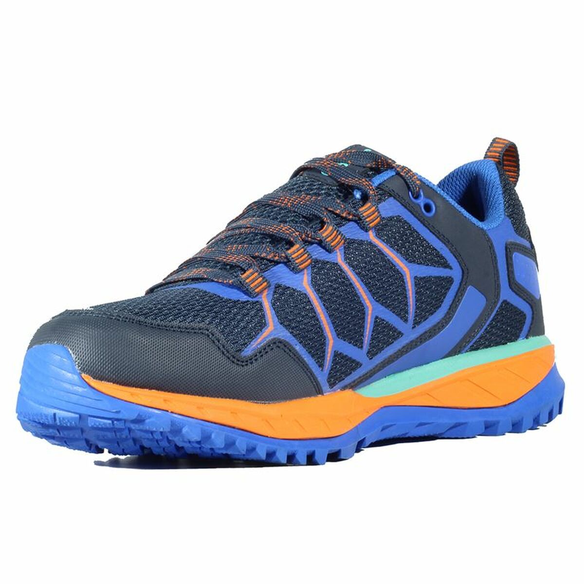 Sapatilhas desportivas masculinas Hi-Tec Ultra Terra Preto Azul-4