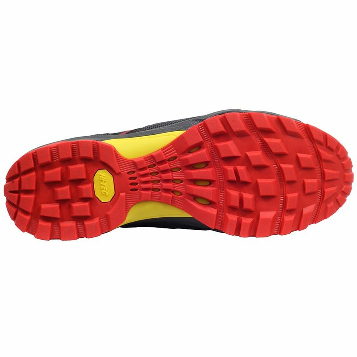 Sapatilhas desportivas masculinas Hi-Tec Gravel Vermelho Preto-5
