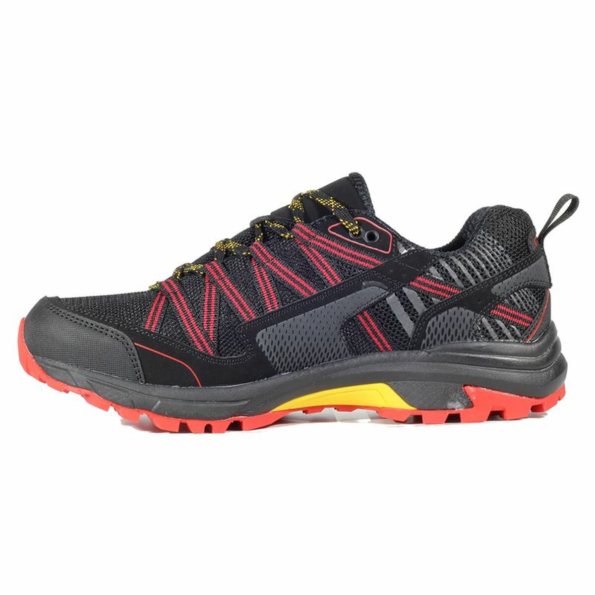 Sapatilhas desportivas masculinas Hi-Tec Gravel Vermelho Preto-6