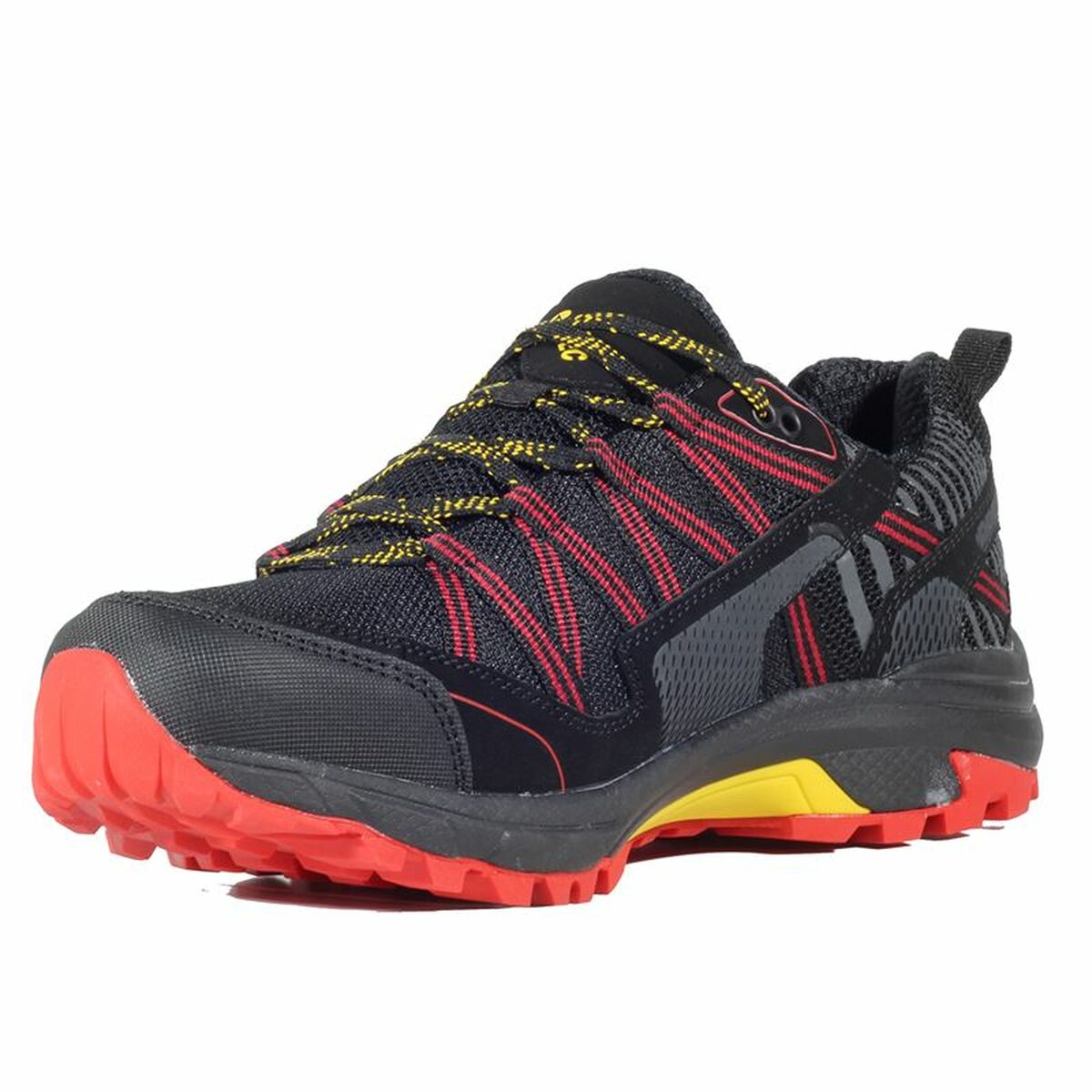 Sapatilhas desportivas masculinas Hi-Tec Gravel Vermelho Preto-3