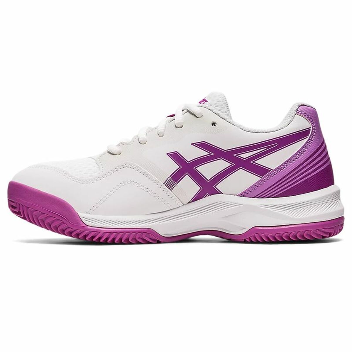 Sapatilhas esportivas para crianças Asics Gel-Padel Pro 5 Branco Rosa-2