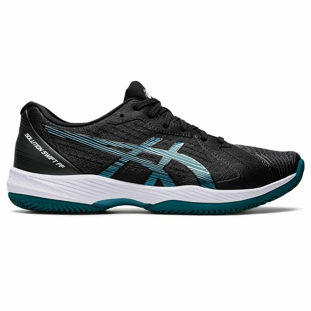 Sapatilhas desportivas masculinas Asics Solução Swift Preto-4