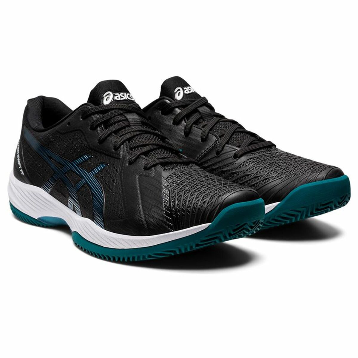 Sapatilhas desportivas masculinas Asics Solução Swift Preto-5