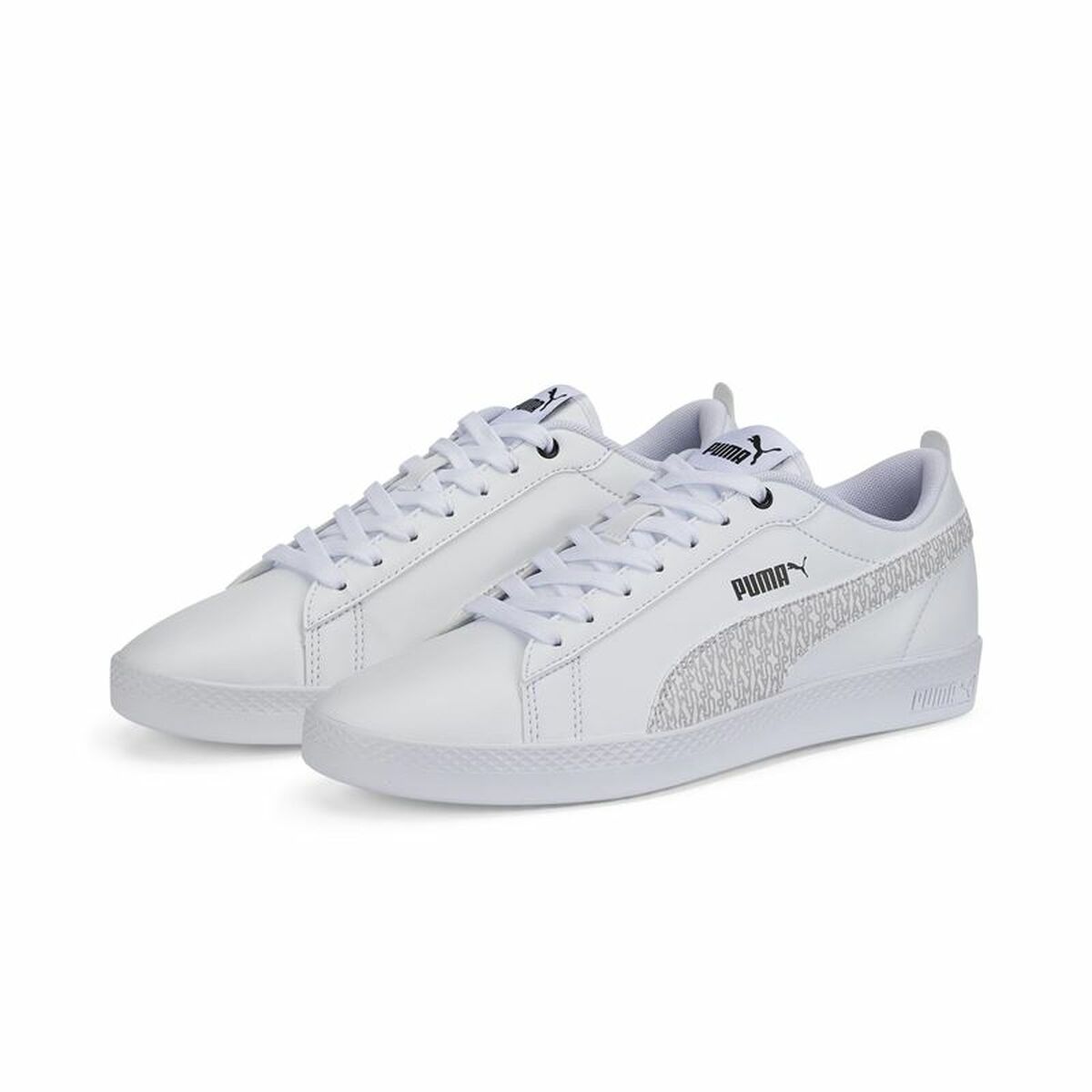 Sapatos diários femininos Puma Smash Wns v2 Branco-3
