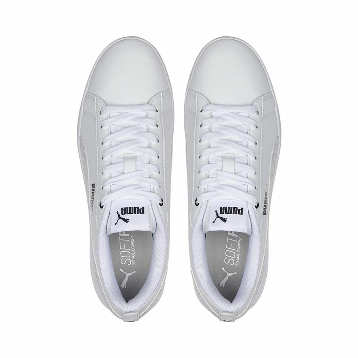 Sapatos diários femininos Puma Smash Wns v2 Branco-4