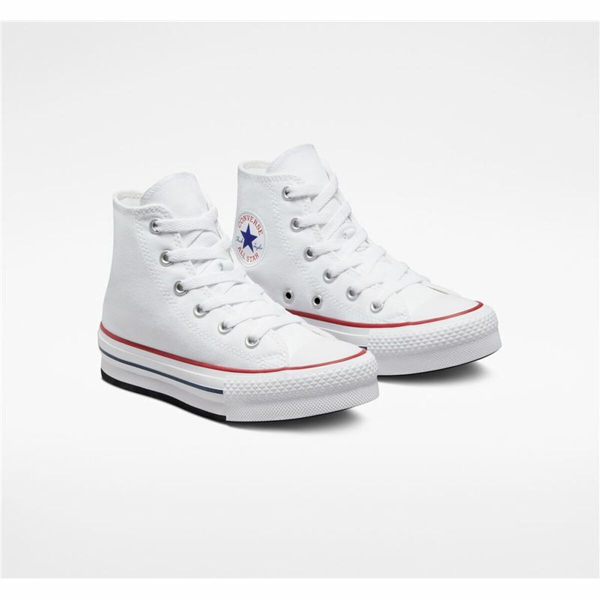Everyday Shoes Kids Converse All-Star Lift High White-3