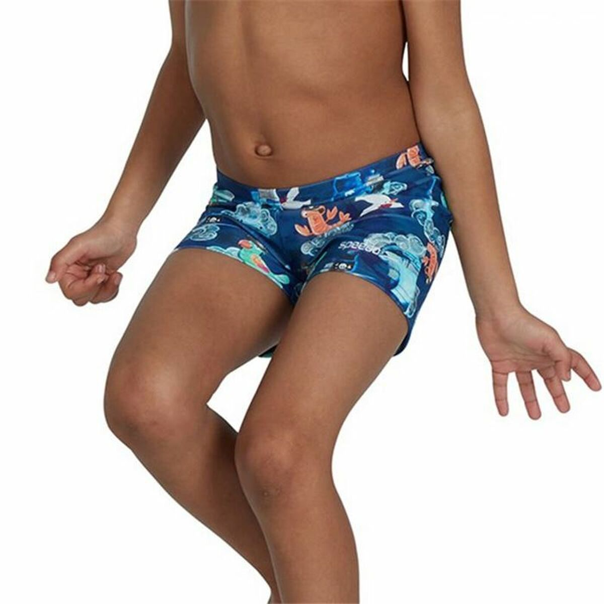 Плавки-шорты для мальчиков Speedo Digital Allover Синий-2