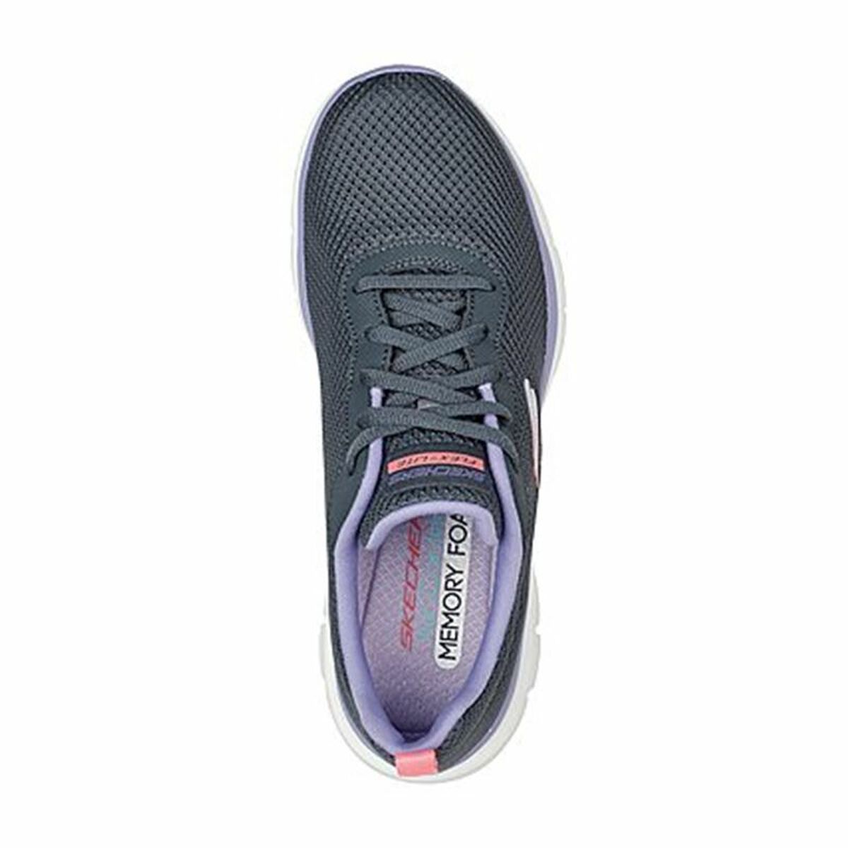 Женские спортивные кроссовки Skechers Flex Appeal 4.0 Brilliant View Темно-серый-3