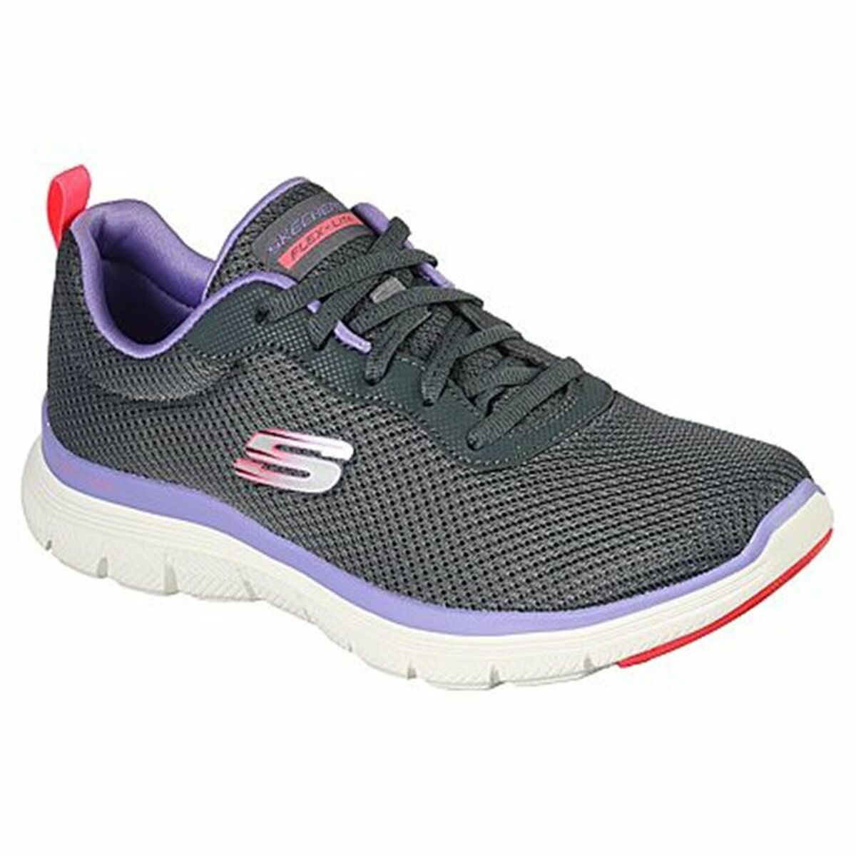 Женские спортивные кроссовки Skechers Flex Appeal 4.0 Brilliant View Темно-серый-4