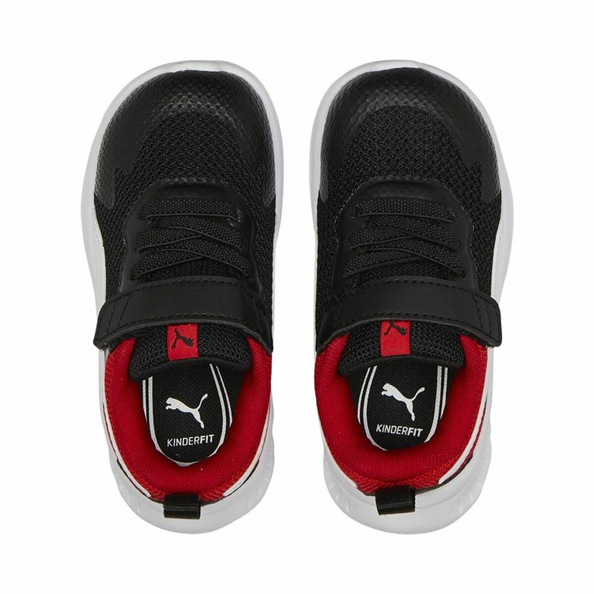 Sapatilhas de corrida para crianças Puma Evolve Run Mesh Preto-4