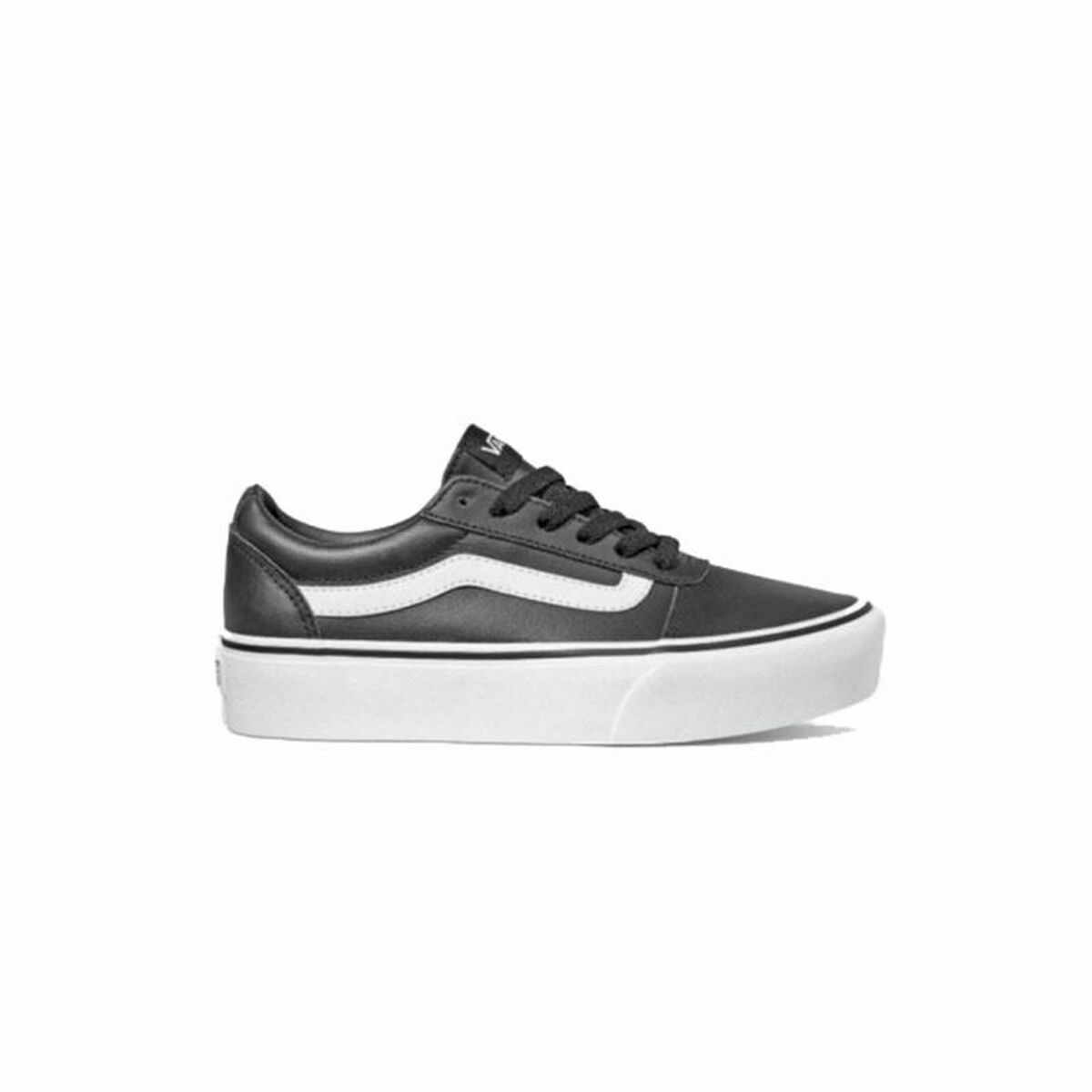 Женская повседневная обувь Vans Ward Platform Кожа Чёрный