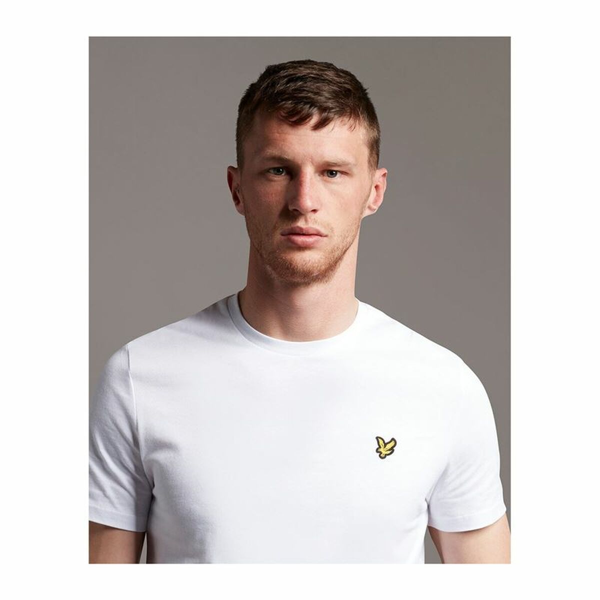 T-shirt manches courtes pour homme Lyle & Scott V1-Plain Blanc Homme-3