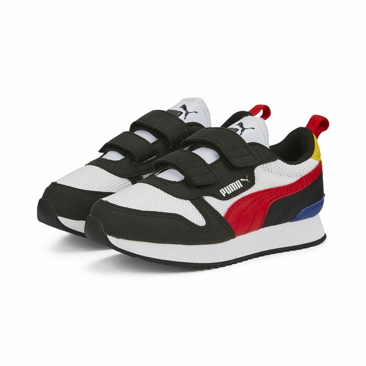 Детские спортивные кроссовки Puma R78 Чёрный-3