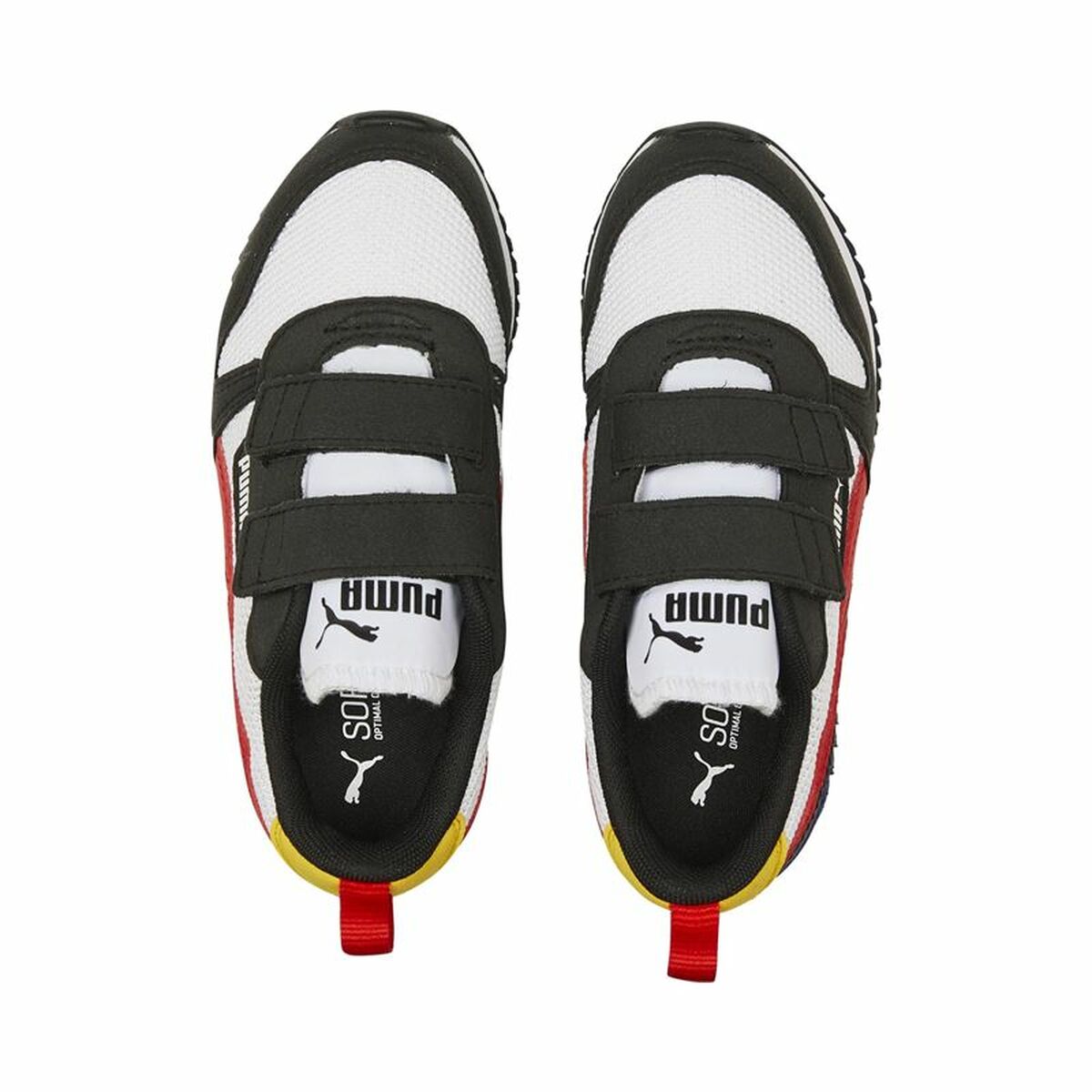 Детские спортивные кроссовки Puma R78 Чёрный-4