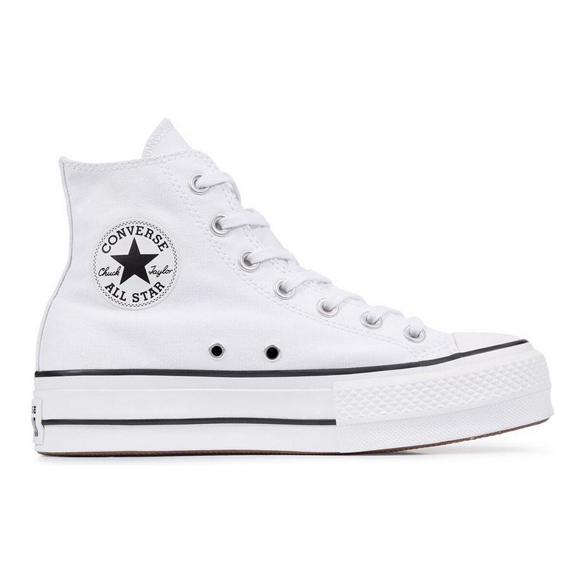 Повседневная обувь женская Converse All Star Platform High Top Белый-2