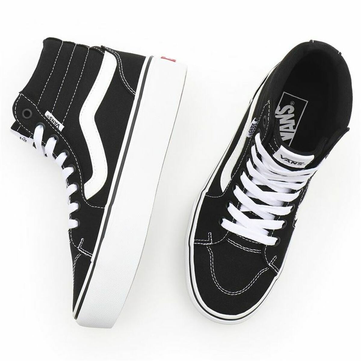 Повседневная обувь женская Vans Filmore Hi Platform Чёрный-4