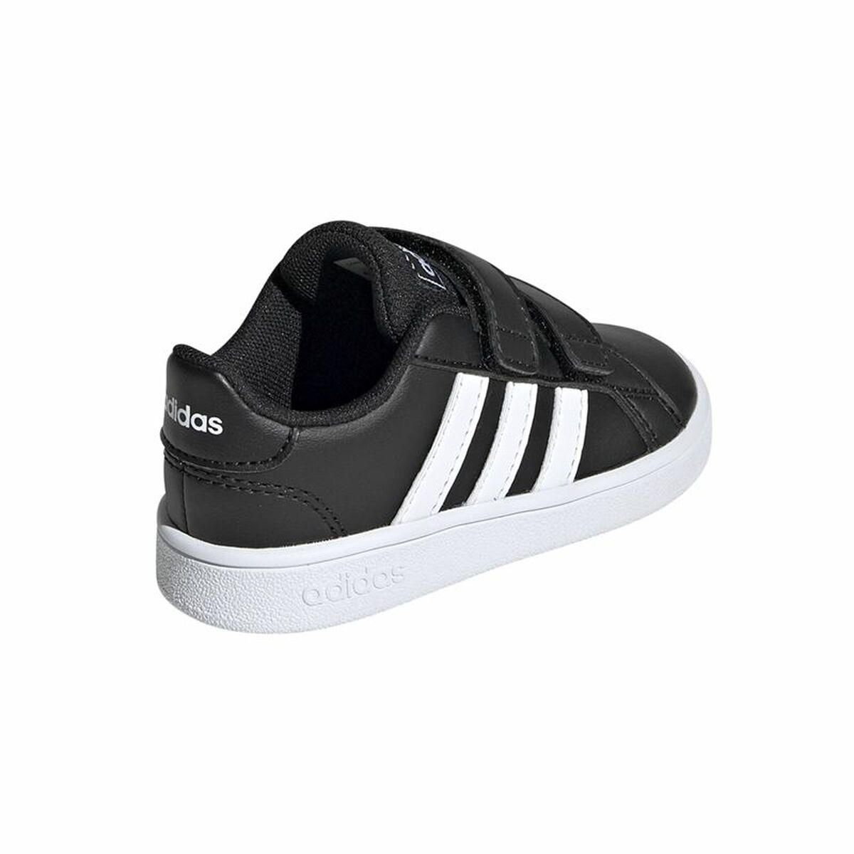 Детские спортивные кроссовки Adidas Grand Court I Чёрный-5